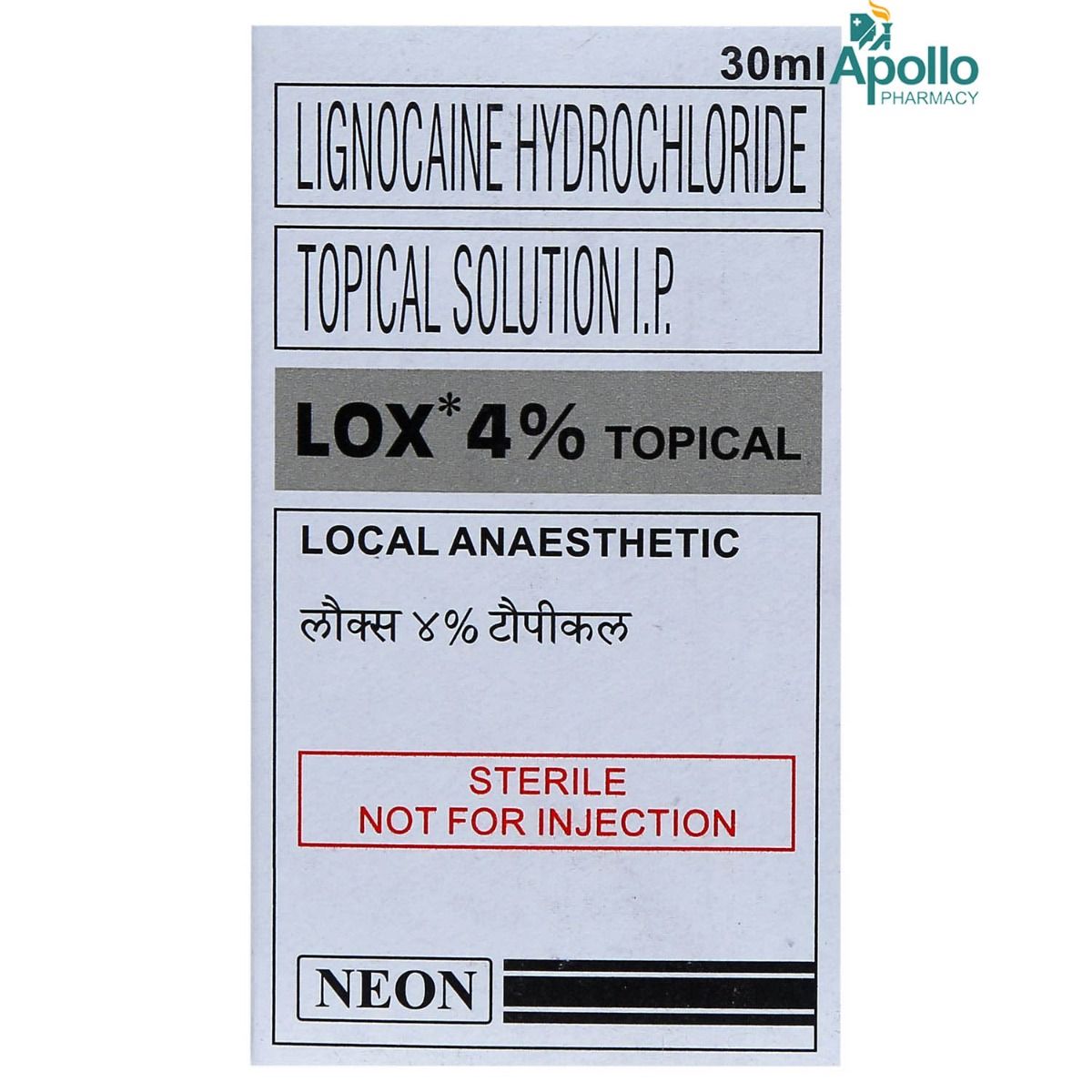 Buy Lox 4% Topical Solution 30 ml Online