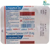 Loxapax-25 Capsule 10's, Pack of 10 CAPSULES