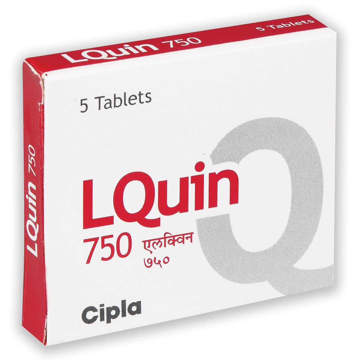 LQUIN 750MG TABLET, Pack of 5 TABLETS LQUIN 750MG TABLET, Pack of 5 TABLETS