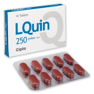 Lquin 250 Tablet 10's, Pack of 10 TABLETS