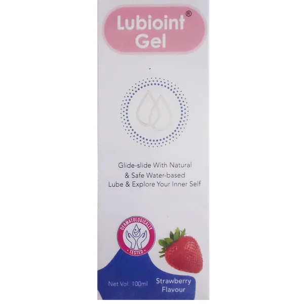 Lubioint Strawberry Flavour Gel, 100 ml