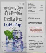 Lubi-Top Eye Drops 10 ml, Pack of 1 EYE DROPS