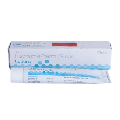 Ludura 1%W/W Cream 10gm, Pack of 1 Ointment