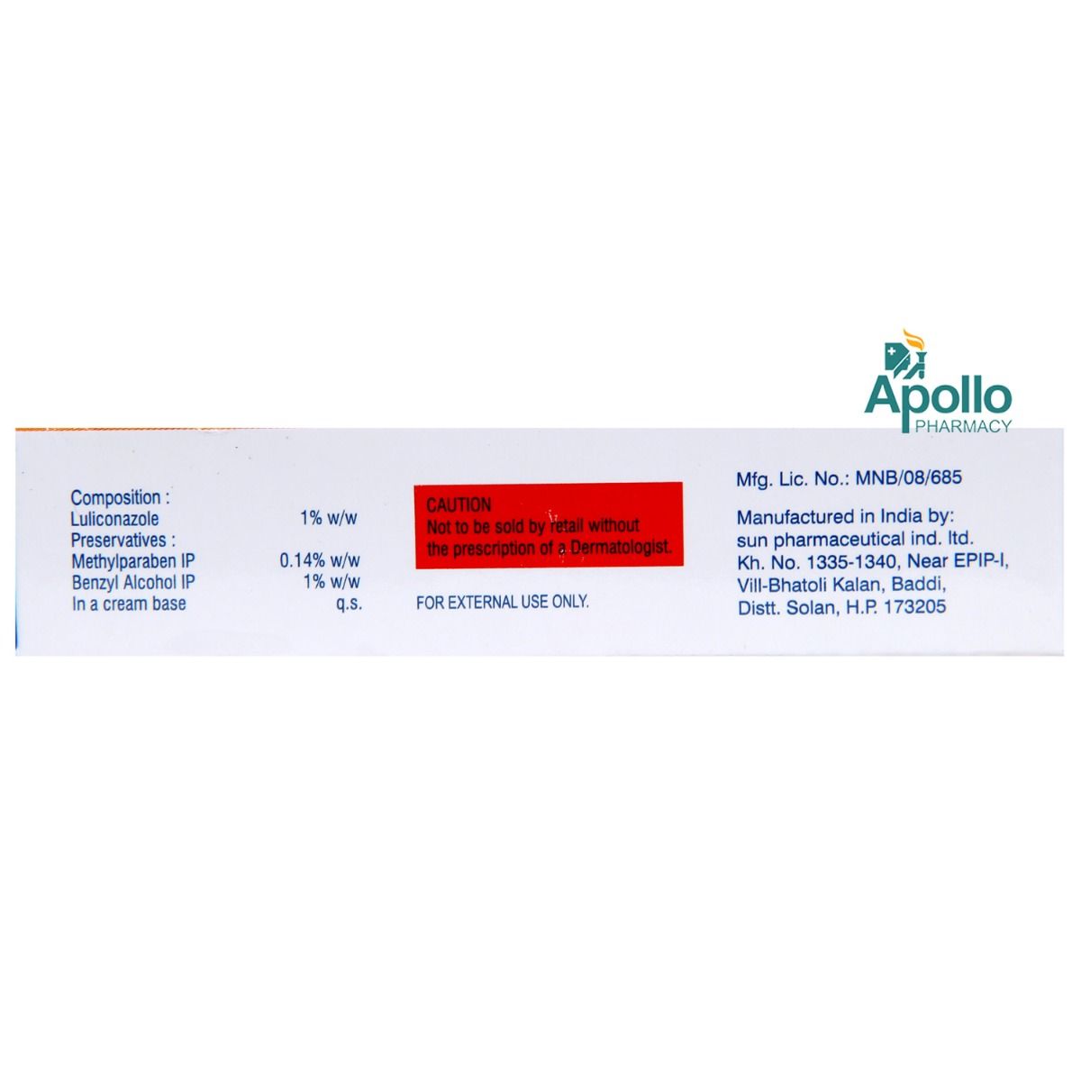 Lulifin Cream 10 gm Price, Uses, Side Effects, Composition Apollo