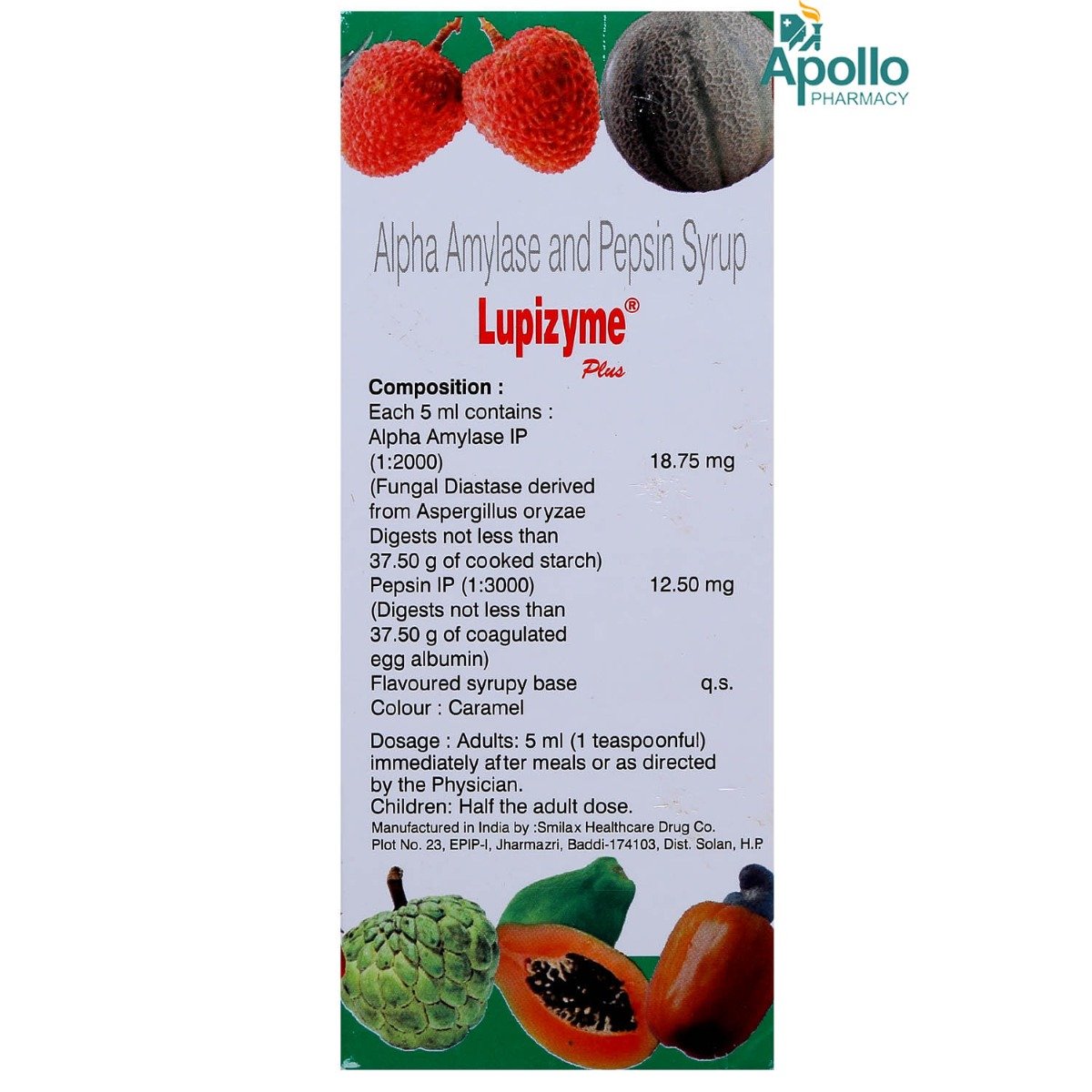 Lupizyme Plus Syrup 200 ml, Pack of 1 SYRUP Lupizyme Plus Syrup 200 ml, Pack of 1 SYRUP