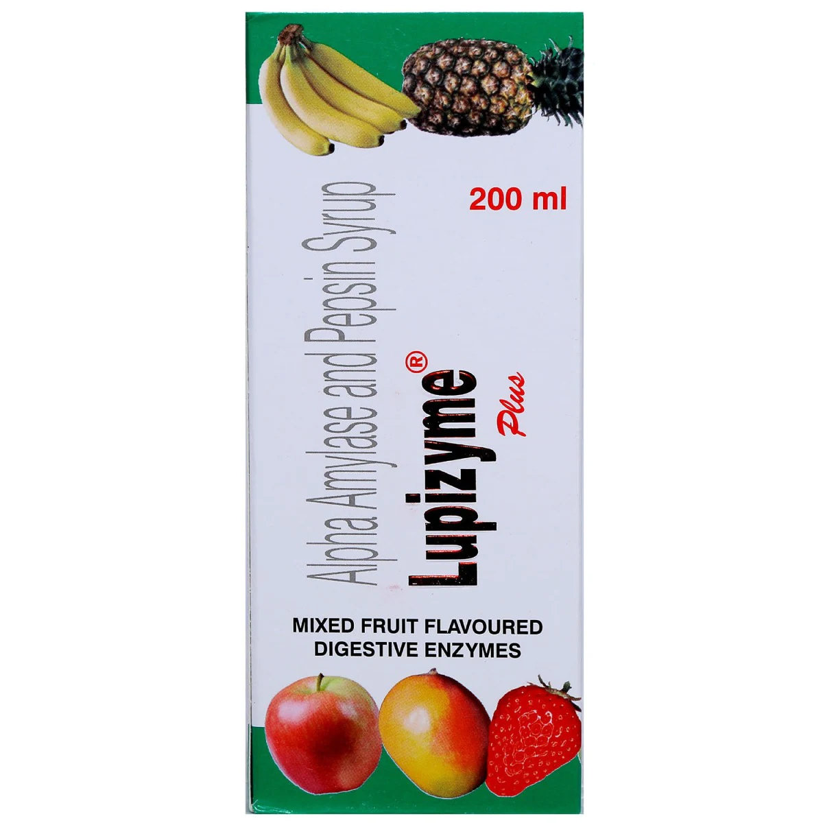 Lupizyme Plus Syrup 200 ml, Pack of 1 SYRUP Lupizyme Plus Syrup 200 ml, Pack of 1 SYRUP