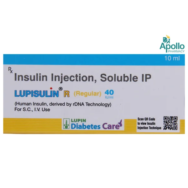 Lupisulin R 40IU/ml Solution for Injection 10 ml