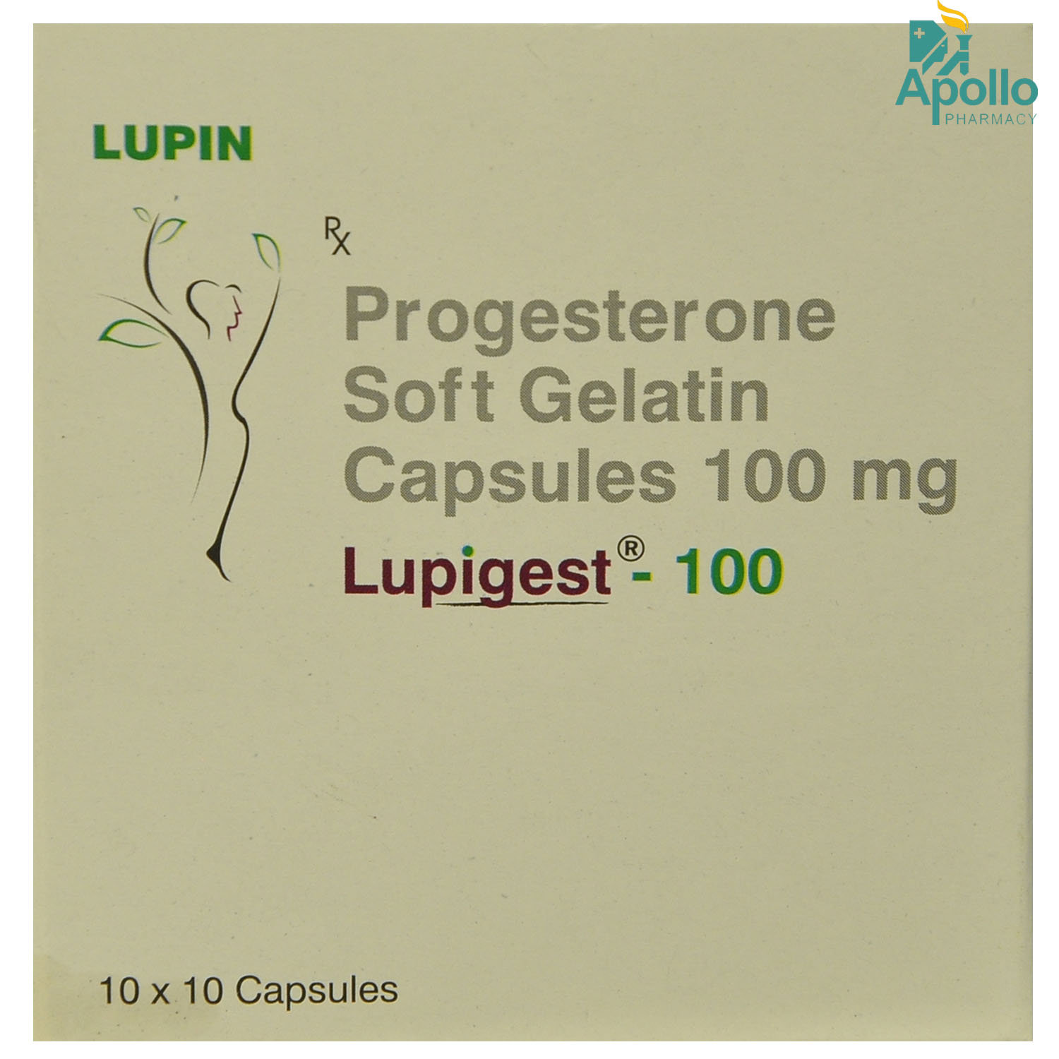 LUPIGEST 100MG TABLET, Pack of 10 TABLETS LUPIGEST 100MG TABLET, Pack of 10 TABLETS