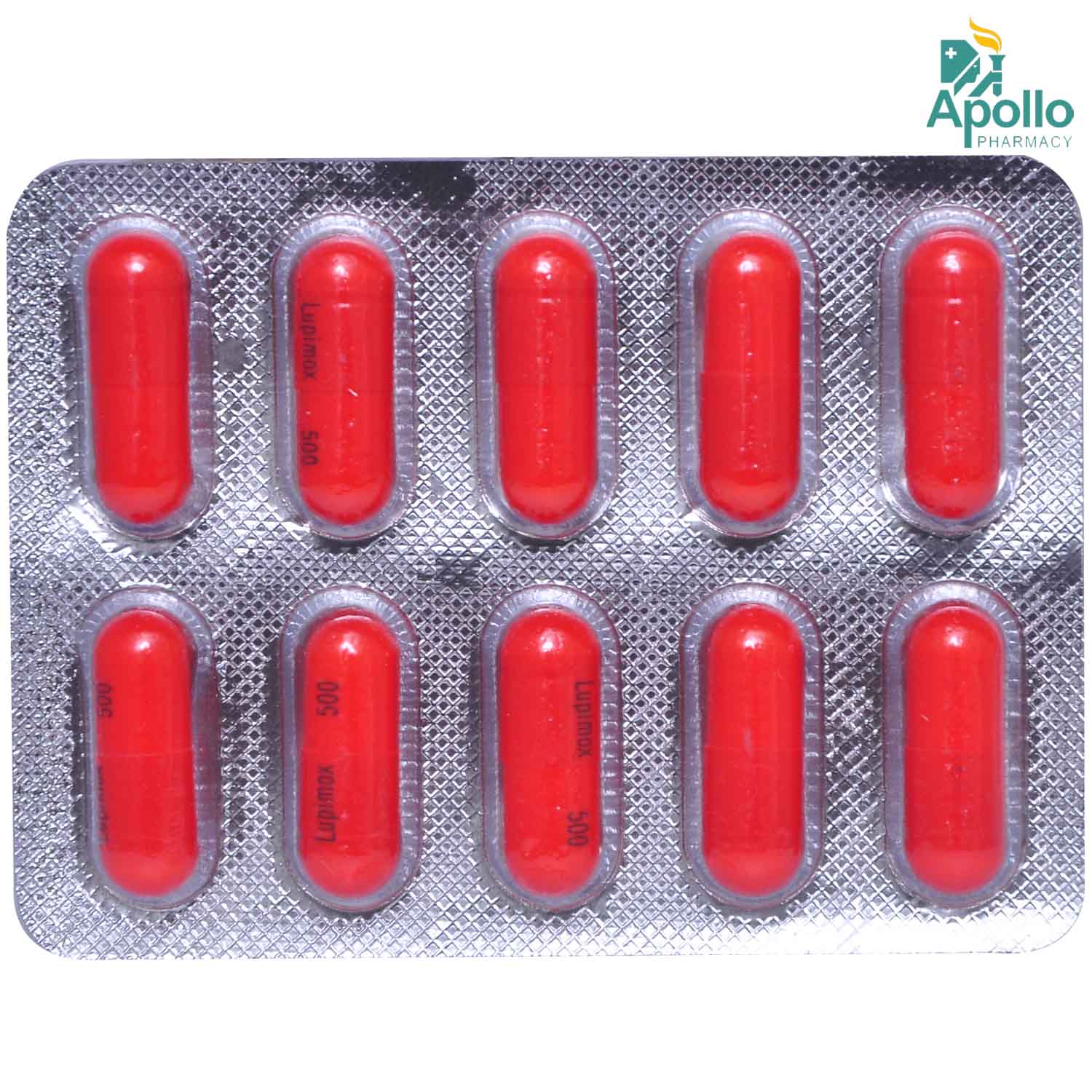 LUPIMOX 500MG CAPSULE, Pack of 10 CAPSULES LUPIMOX 500MG CAPSULE, Pack of 10 CAPSULES