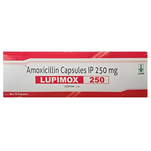 Lupimox 250 mg Capsule 10's