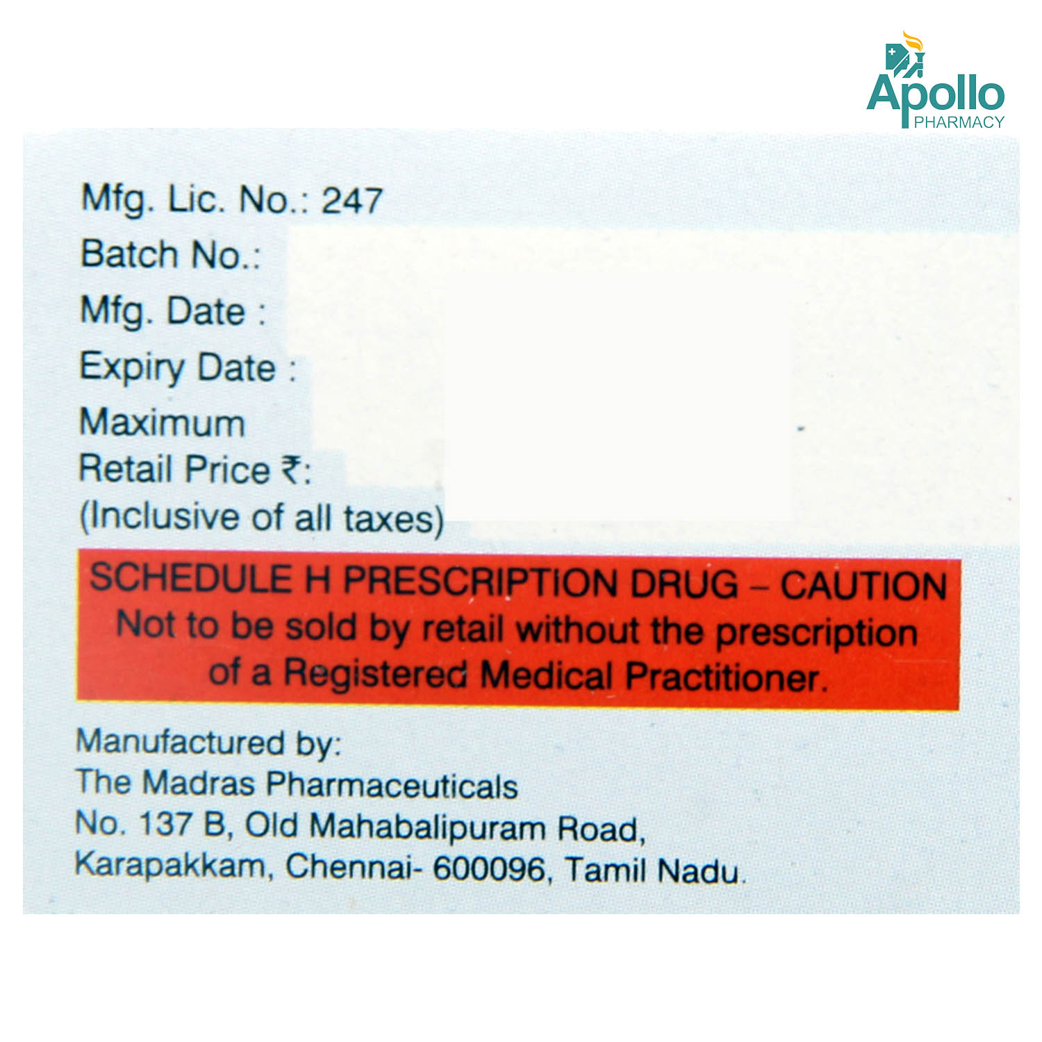 Lupidip 10 mg Tablet 10's, Pack of 10 TABLETS Lupidip 10 mg Tablet 10's, Pack of 10 TABLETS