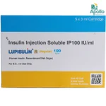 Lupisulin R (Regular) 100IU/ml Injection 3 ml
