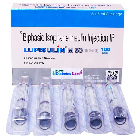 Lupisulin M 50 100IU/ml Cartridge 3 ml