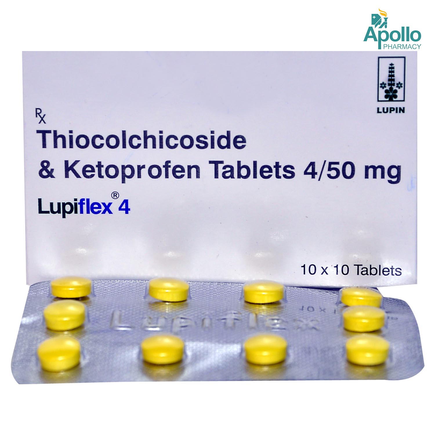 Lupiflex 4 Tablet 10's, Pack of 10 TABLETS Lupiflex 4 Tablet 10's, Pack of 10 TABLETS