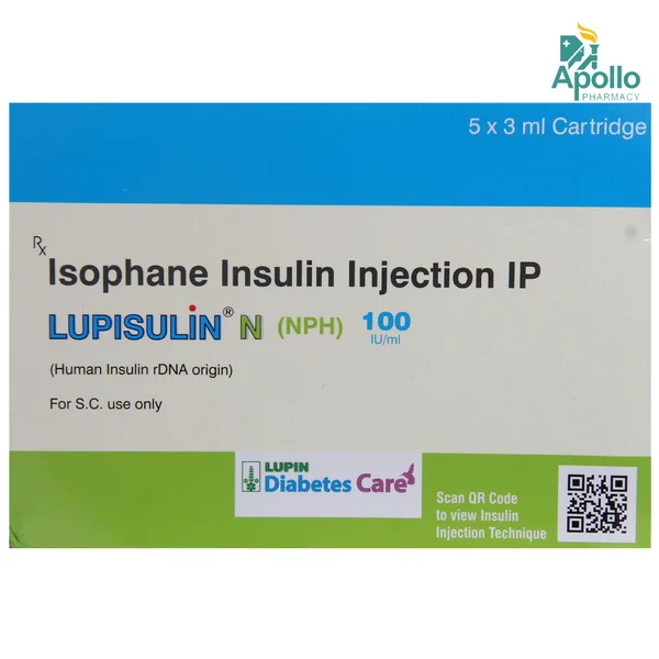 Lupisulin N 100IU/ml Cartridge 3 ml