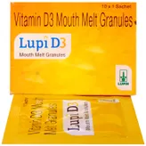 Lupi D3 Mouth Melt Granules 1.3 gm, Pack of 1 GRANULES