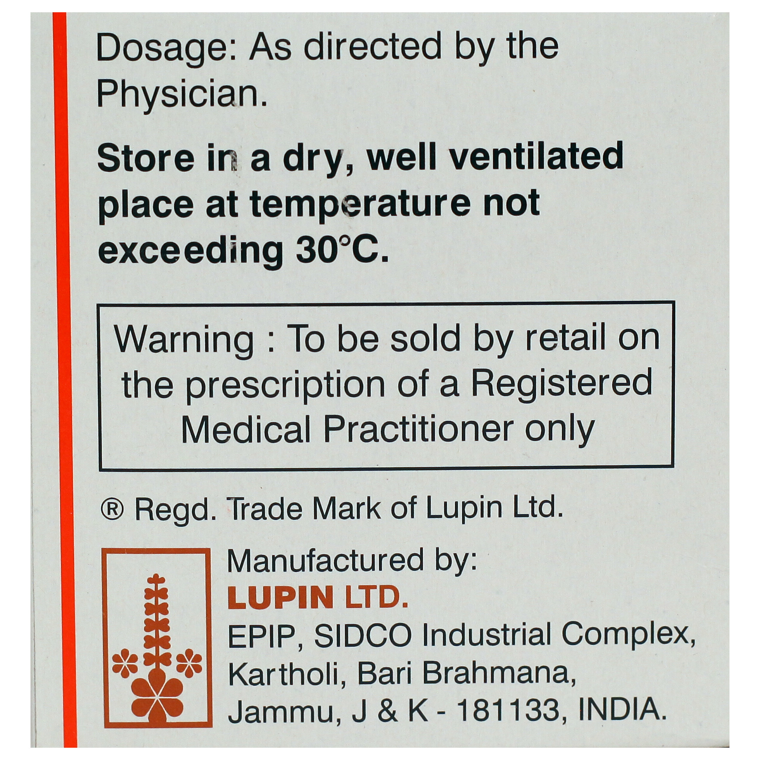 Lupoxa Capsule 10's, Pack of 10 CAPSULES Lupoxa Capsule 10's, Pack of 10 CAPSULES