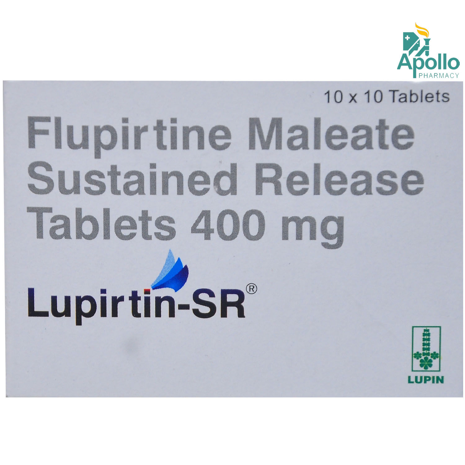 Lupirtin SR Tablet 10's, Pack of 10 TABLETS
