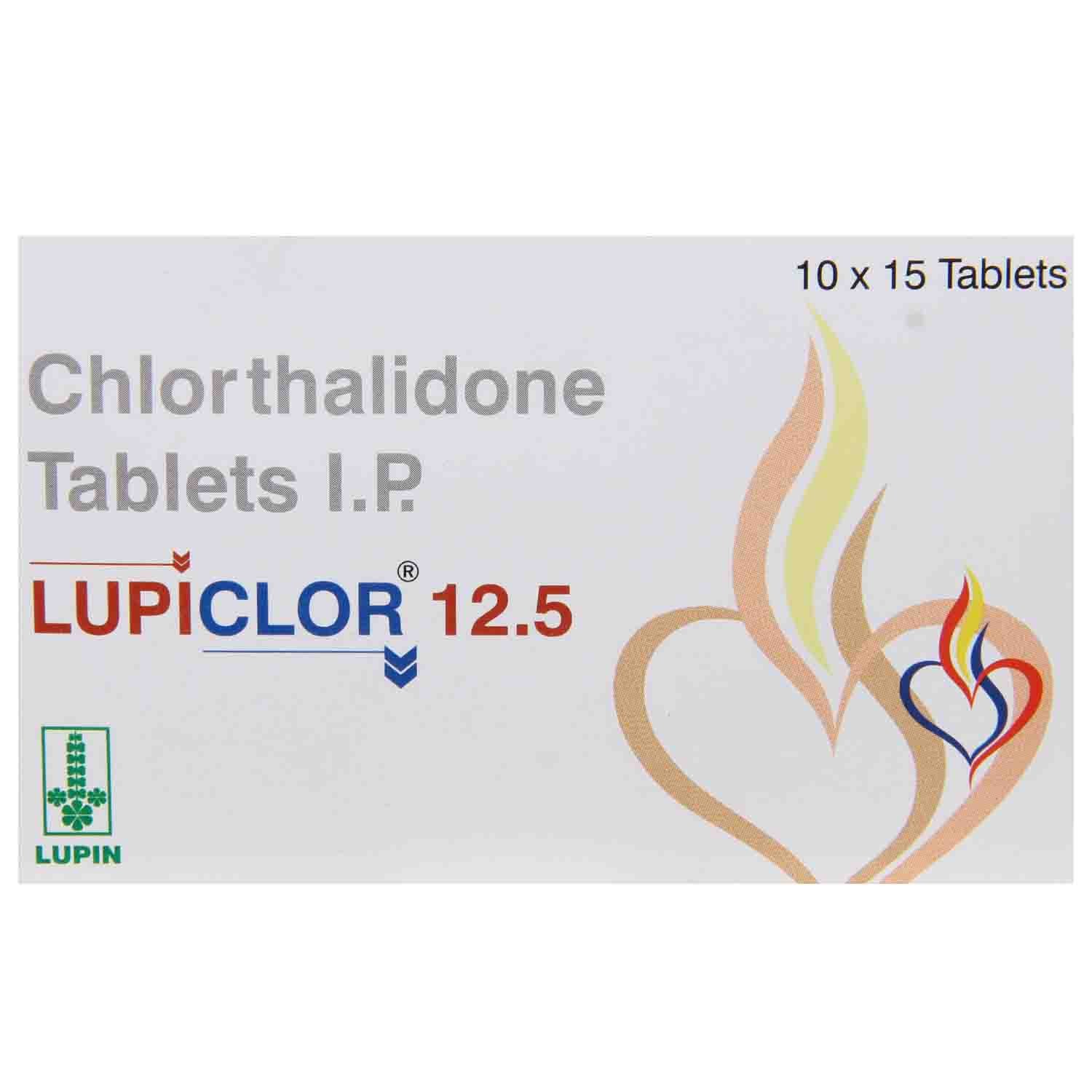 Lupiclor 12.5 Tablet 15's, Pack of 15 TabletS Lupiclor 12.5 Tablet 15's, Pack of 15 TabletS