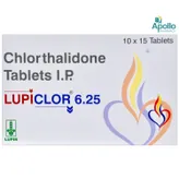 Lupiclor 6.25mg Tablet 15's, Pack of 15 TABLETS