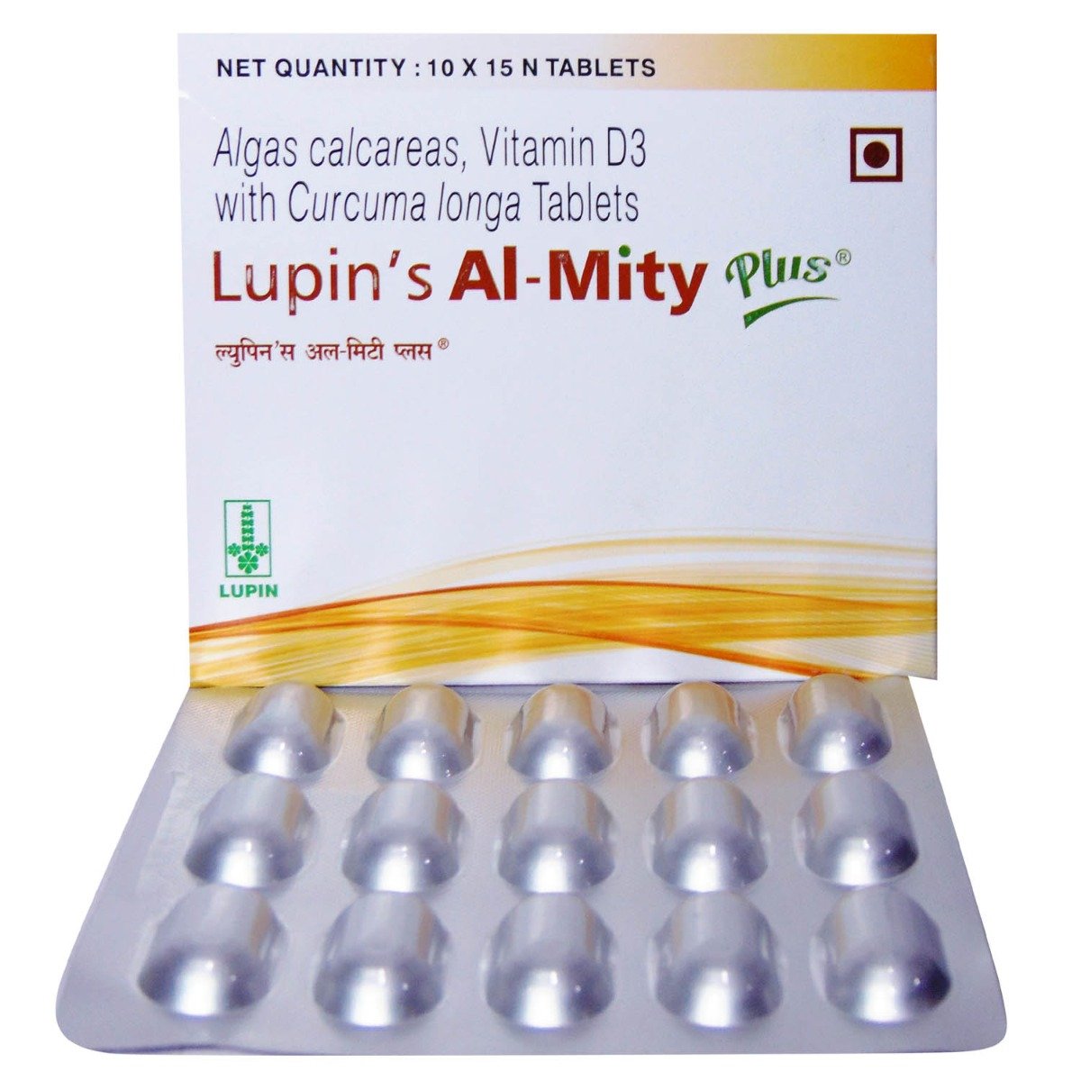 Lupin's Al-Mity Plus Tablet 15's, Pack of 15 Lupin's Al-Mity Plus Tablet 15's, Pack of 15