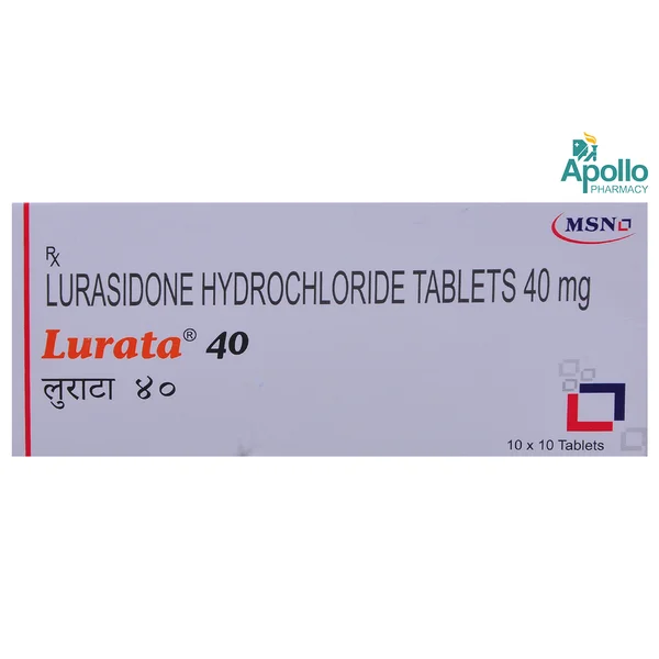 Lurata 40 Tablet 10's