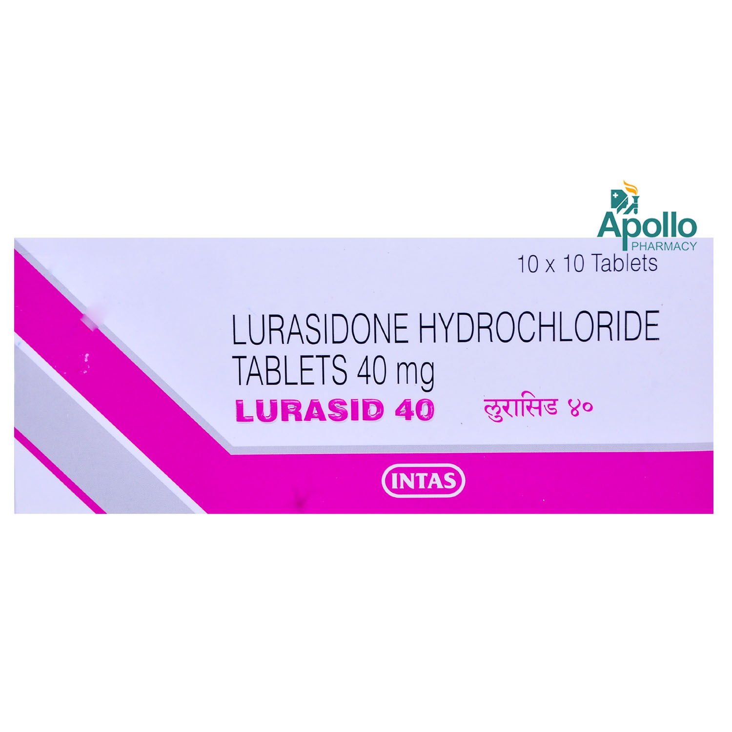 Buy Lurasid 40 Tablet 10's Online