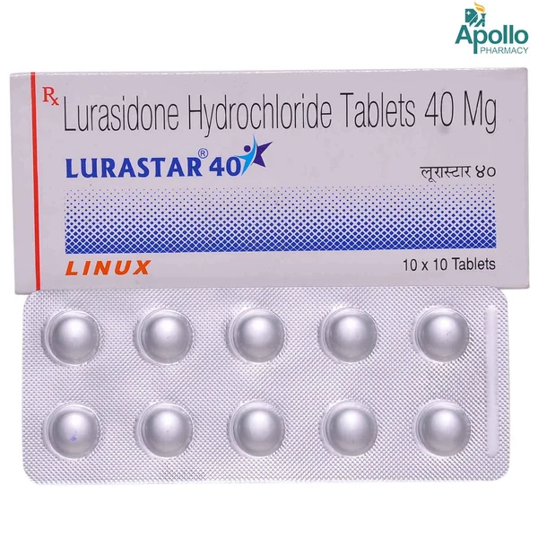 Lurastar 40 Tablet 10's, Pack of 10 TABLETS