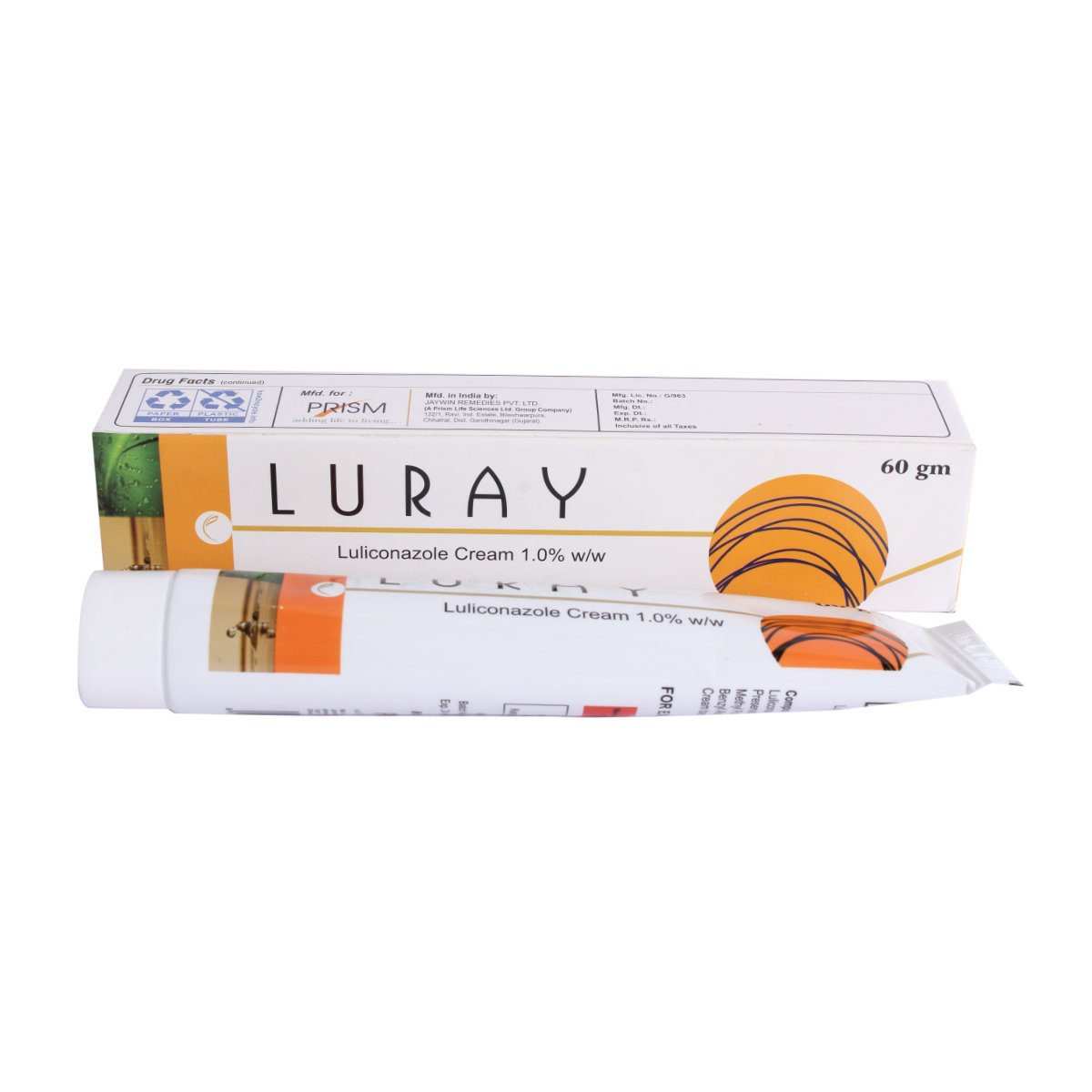 Luray Cream 60 gm, Pack of 1 CREAM Luray Cream 60 gm, Pack of 1 CREAM