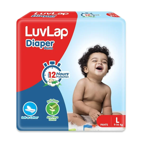 Luvlap Diaper Pants Large, 20 Count (Buy 1 Get 1), Pack of 1