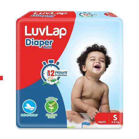 Luvlap Diaper Pants Small, 20 Count  (Buy 1 Get 1)