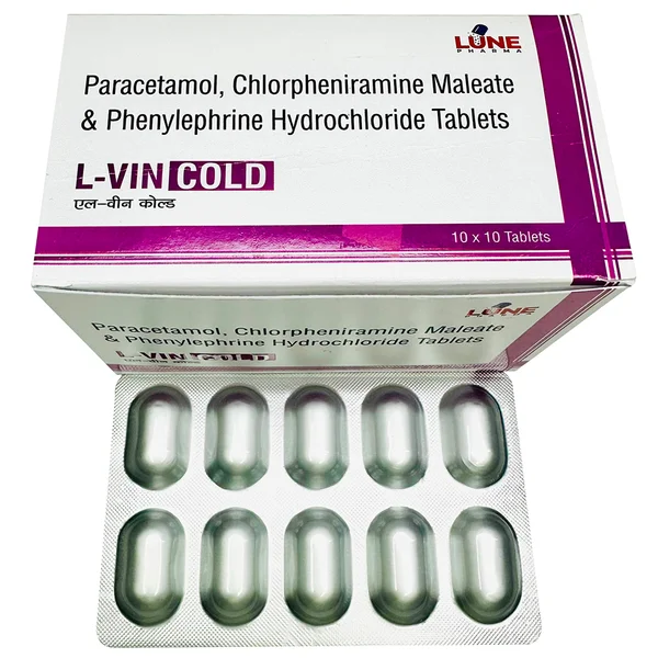 L-Vin Cold Tablet 10's