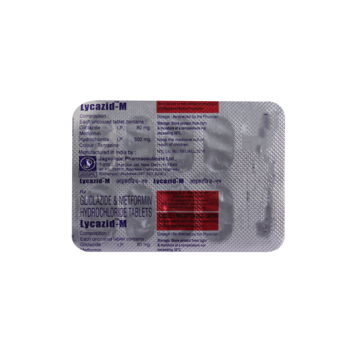 Lycazid M Tablet 10's, Pack of 10 TABLETS Lycazid M Tablet 10's, Pack of 10 TABLETS