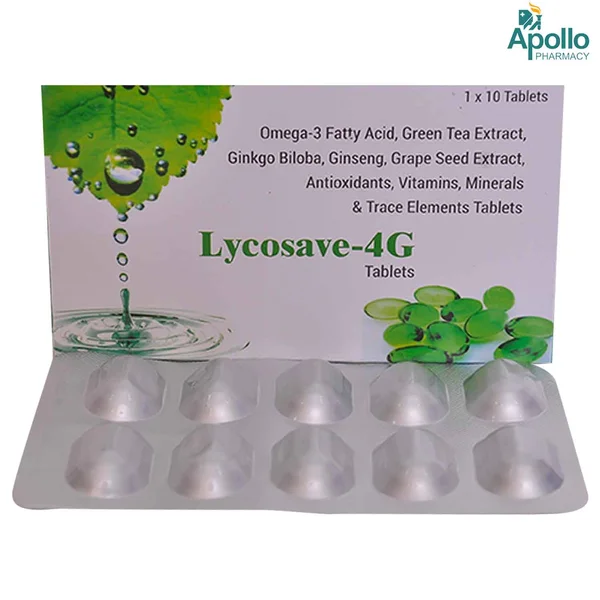 LYCOSAVE 4G TABLET 10'S