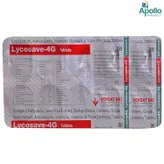 LYCOSAVE 4G TABLET 10'S, Pack of 10