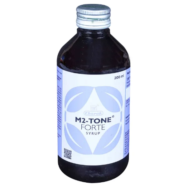 Charak M2-Tone Forte Syrup, 200 ml, Pack of 1