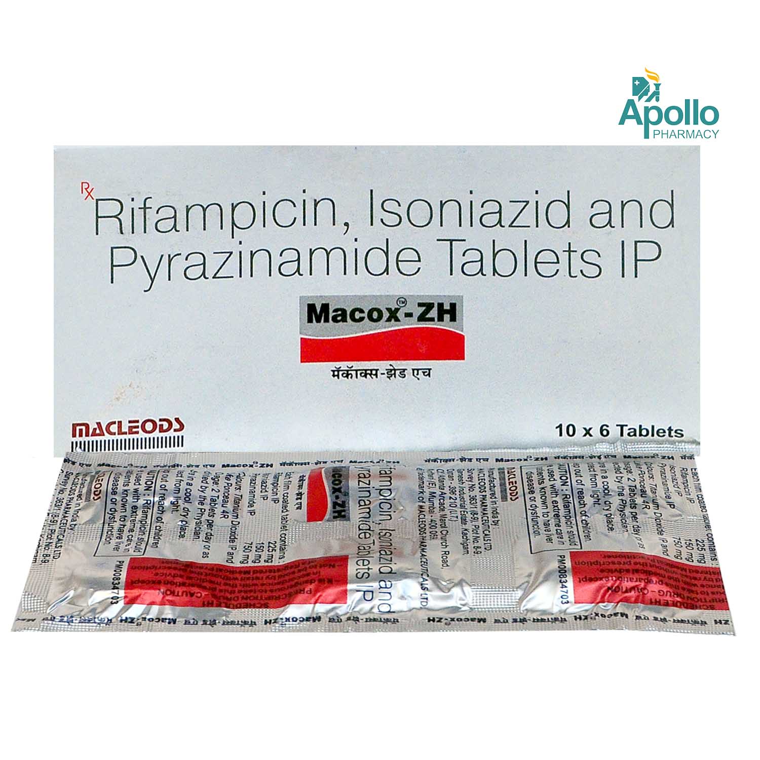 Macox-ZH Tablet 6's, Pack of 6 Macox-ZH Tablet 6's, Pack of 6