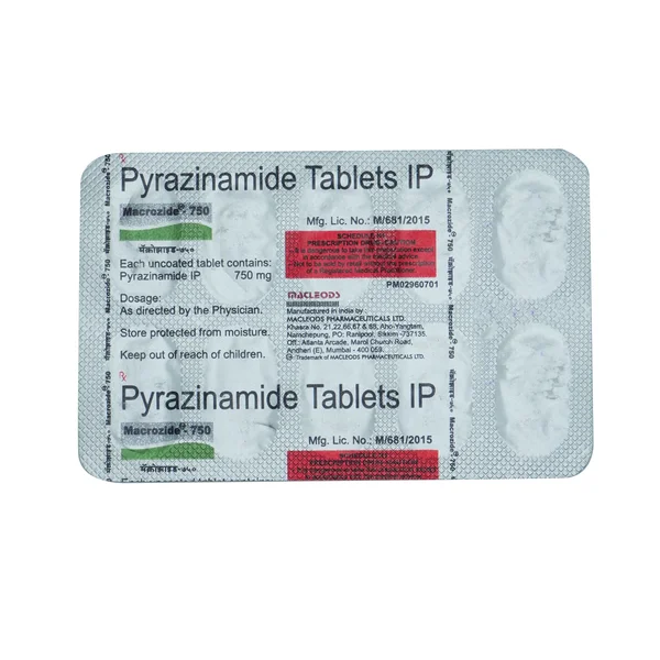 Macrozide-750 Tablet 10's