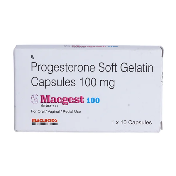 MACGEST 100MG CAPSULE, Pack of 10 CAPSULES