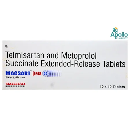 Macsart Beta 50 Tablet 10's