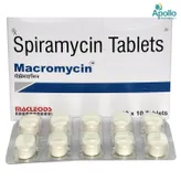 Macromycin Tablet 10's, Pack of 10 TABLETS