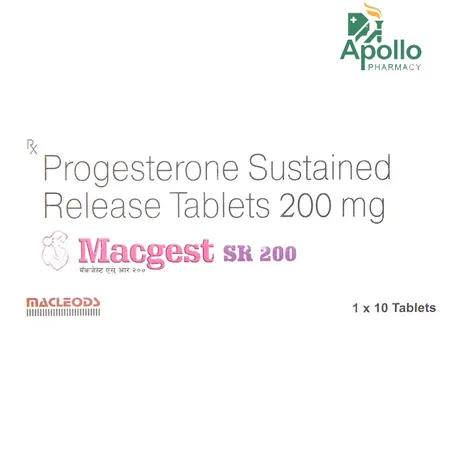 Macgest SR 200 Tablet 10's