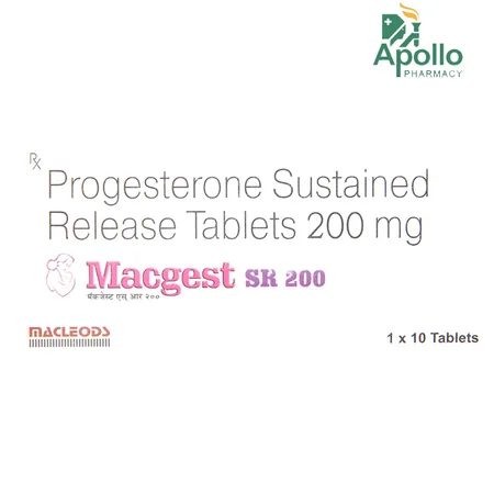 Macgest SR 200 Tablet 10's