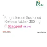 Macgest SR 200 Tablet 10's, Pack of 10 TABLETS