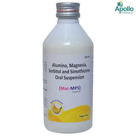 Mac-MPS Sugar Free Banana Suspension 200 ml