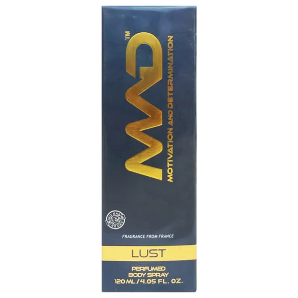 Mad Lust Perfumed Body Spray, 120 ml