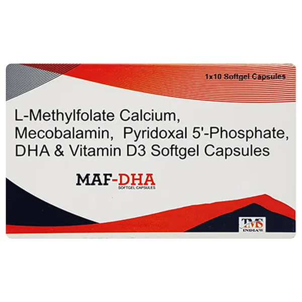 MAF-DHA Softgel Capsule 10's, Pack of 10