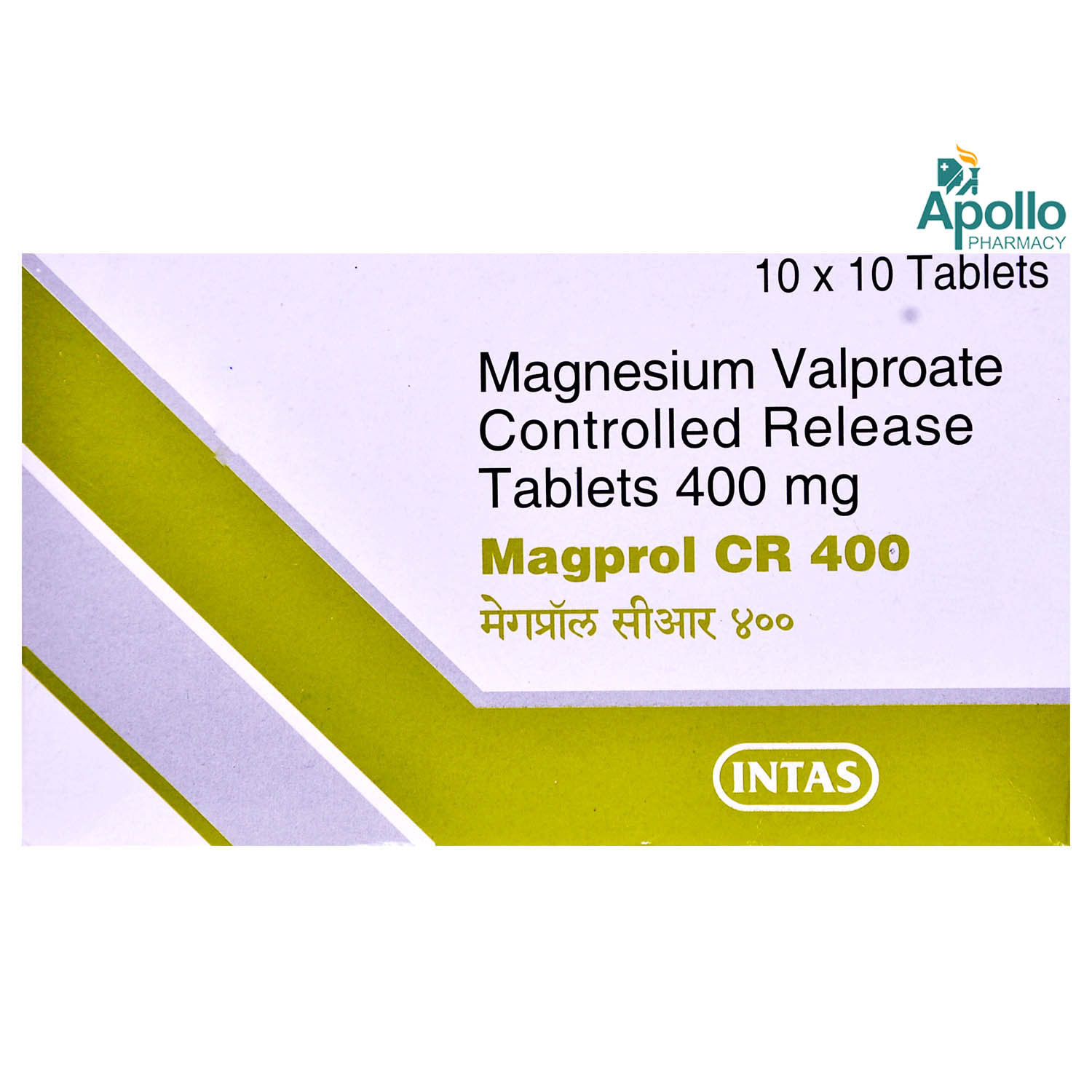 Magprol CR 400 Tablet 10's, Pack of 10 TABLETS Magprol CR 400 Tablet 10's, Pack of 10 TABLETS