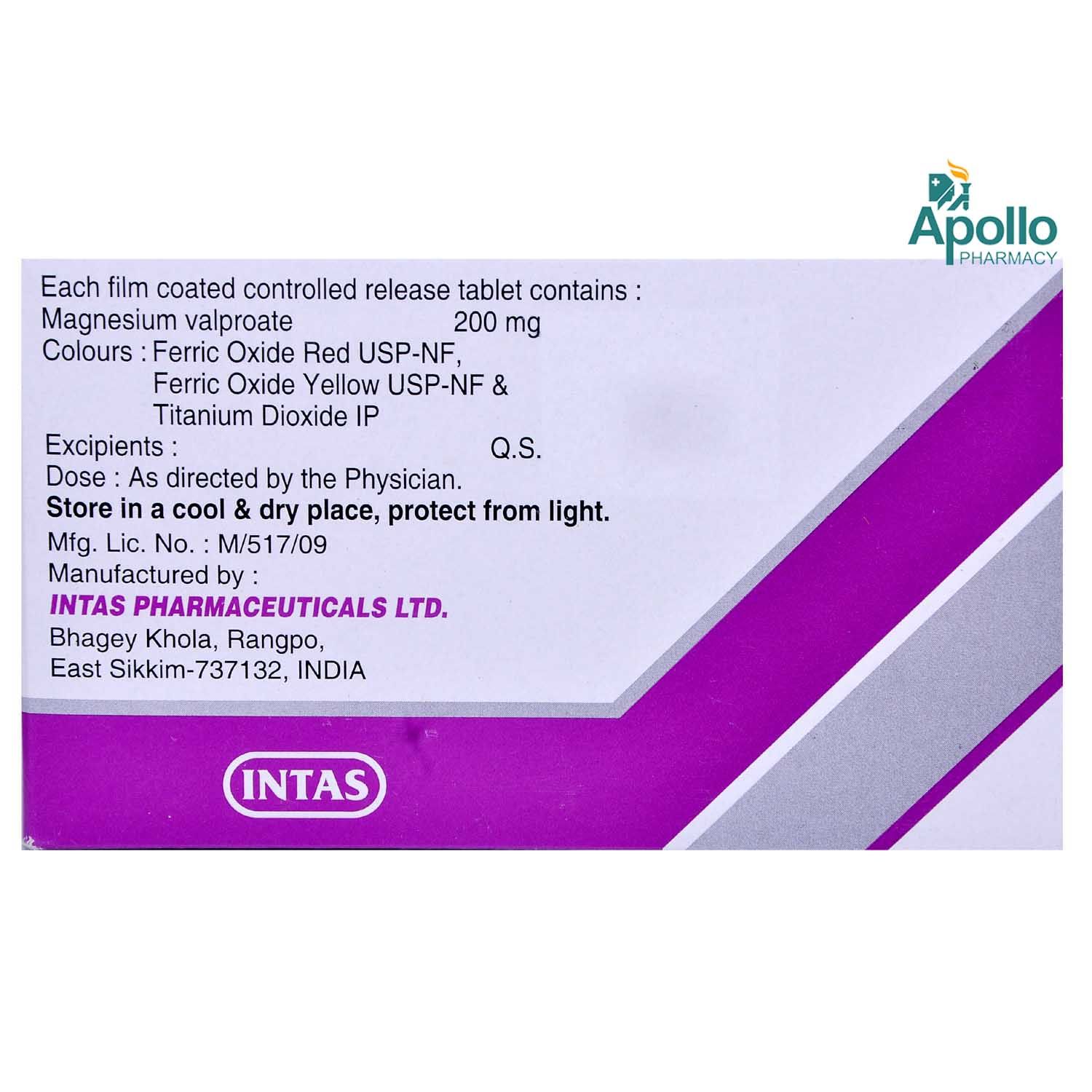 Magprol CR 200 Tablet 10's Price, Uses, Side Effects, Composition ...