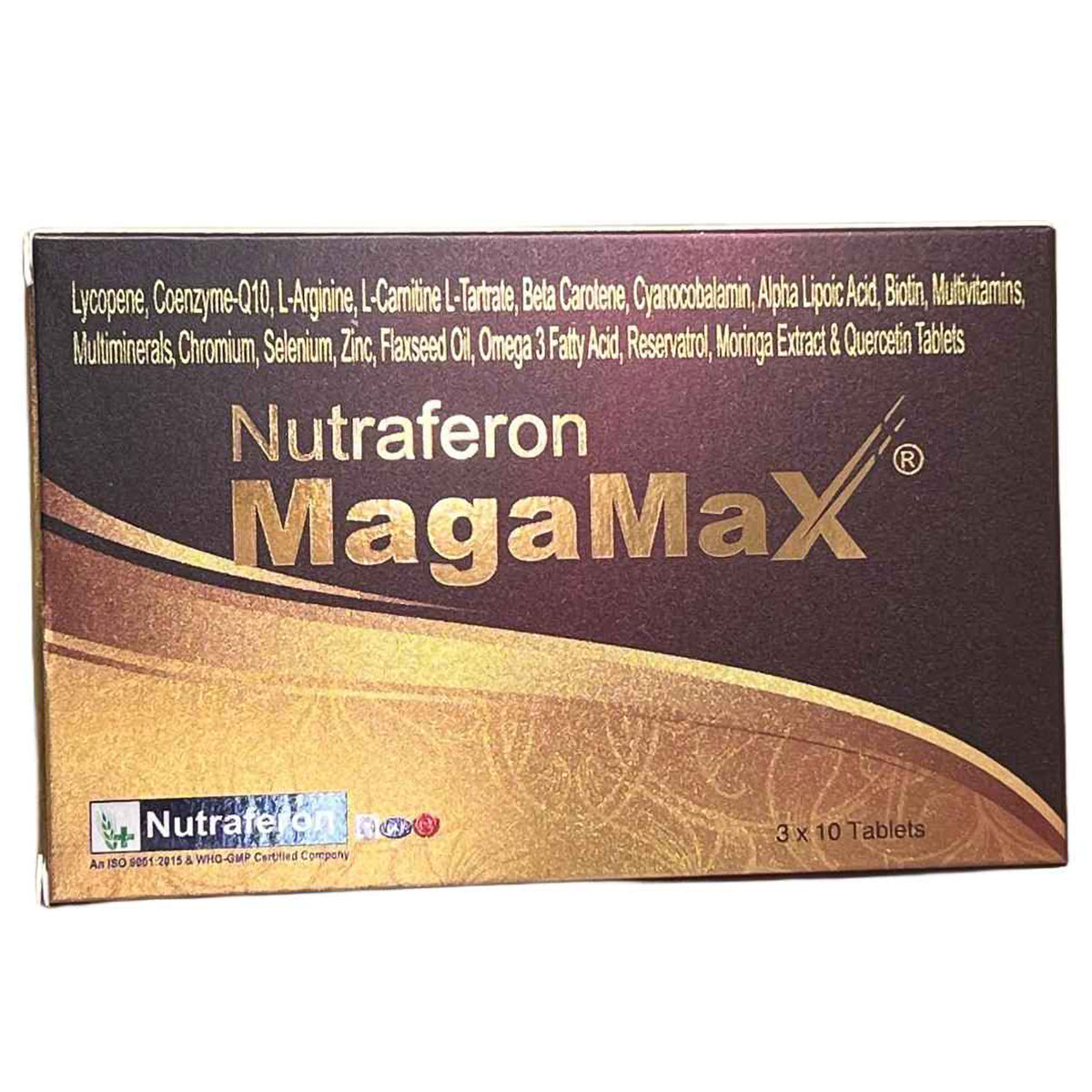Nutraferon Magamax Tablet 10's, Pack of 10 Nutraferon Magamax Tablet 10's, Pack of 10